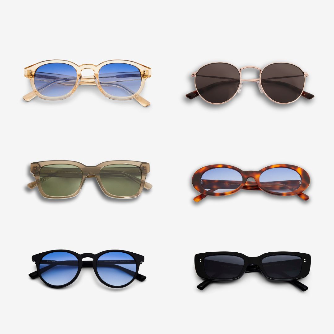 顔のタイプ別サングラスの選び方。あなたにぴったりのサングラスが必ず見つかる。