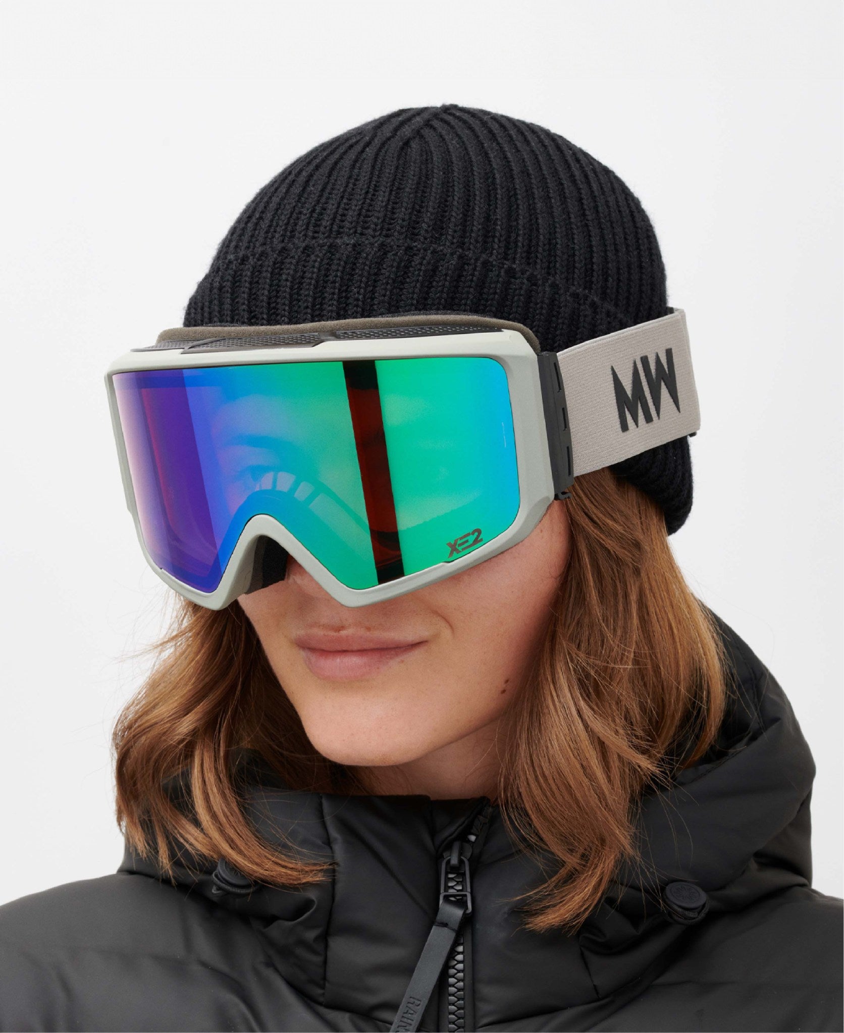 FLIP XE2 - Light Grey Green Mirrored