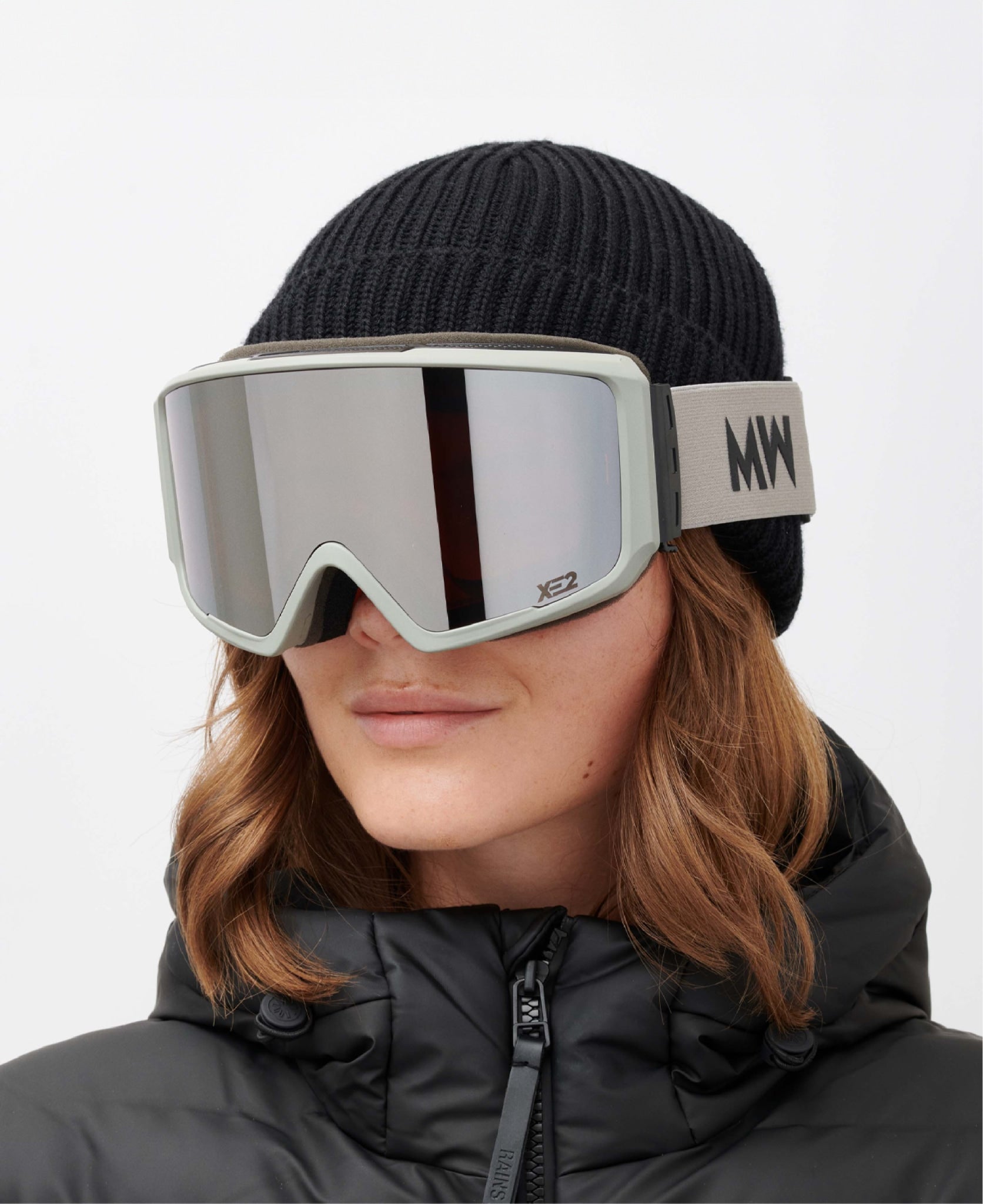 FLIP XE2 Asian fit - Light Grey Silver Mirrored